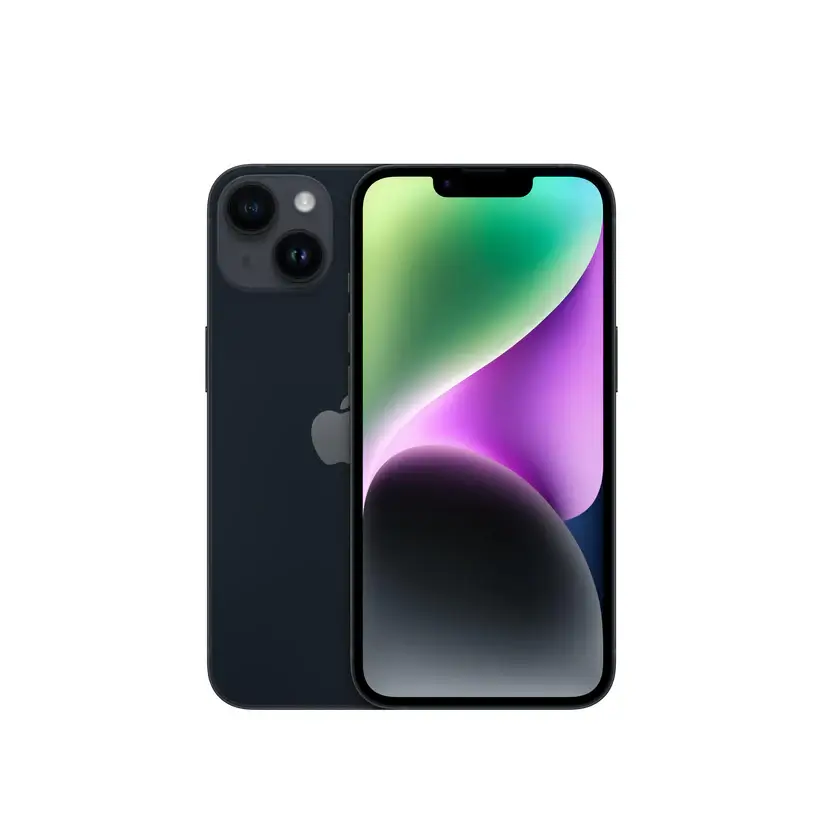 Apple iPhone 14 Midnight Blue smartphone available in Sri Lanka with Super Retina XDR display and dual camera